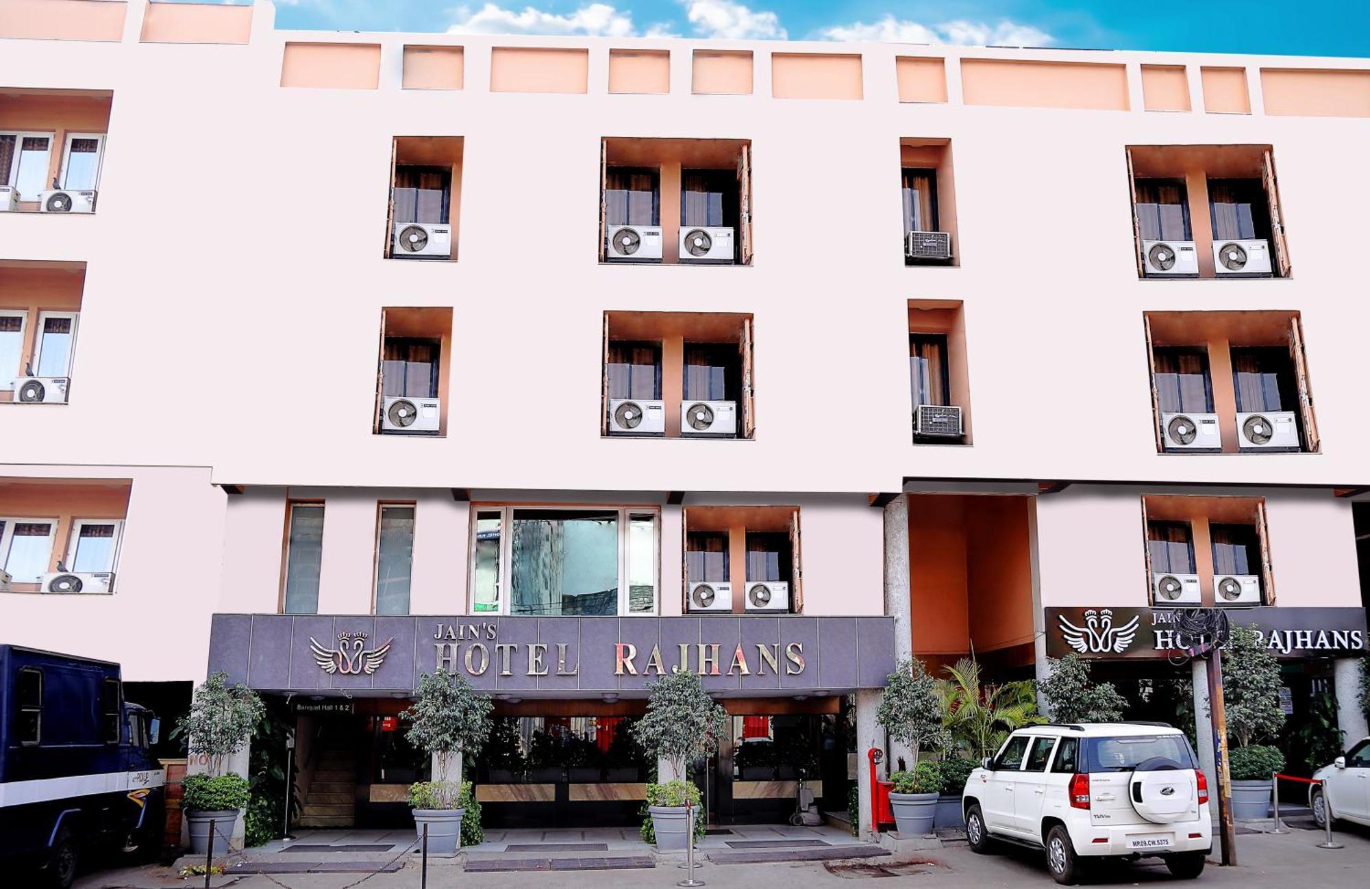 Jain'S Hotel Rajhans Bhopal Zewnętrze zdjęcie